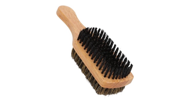 Amazon.com : Double-Sided Beard Brush for Men – Ergonomic Rubber