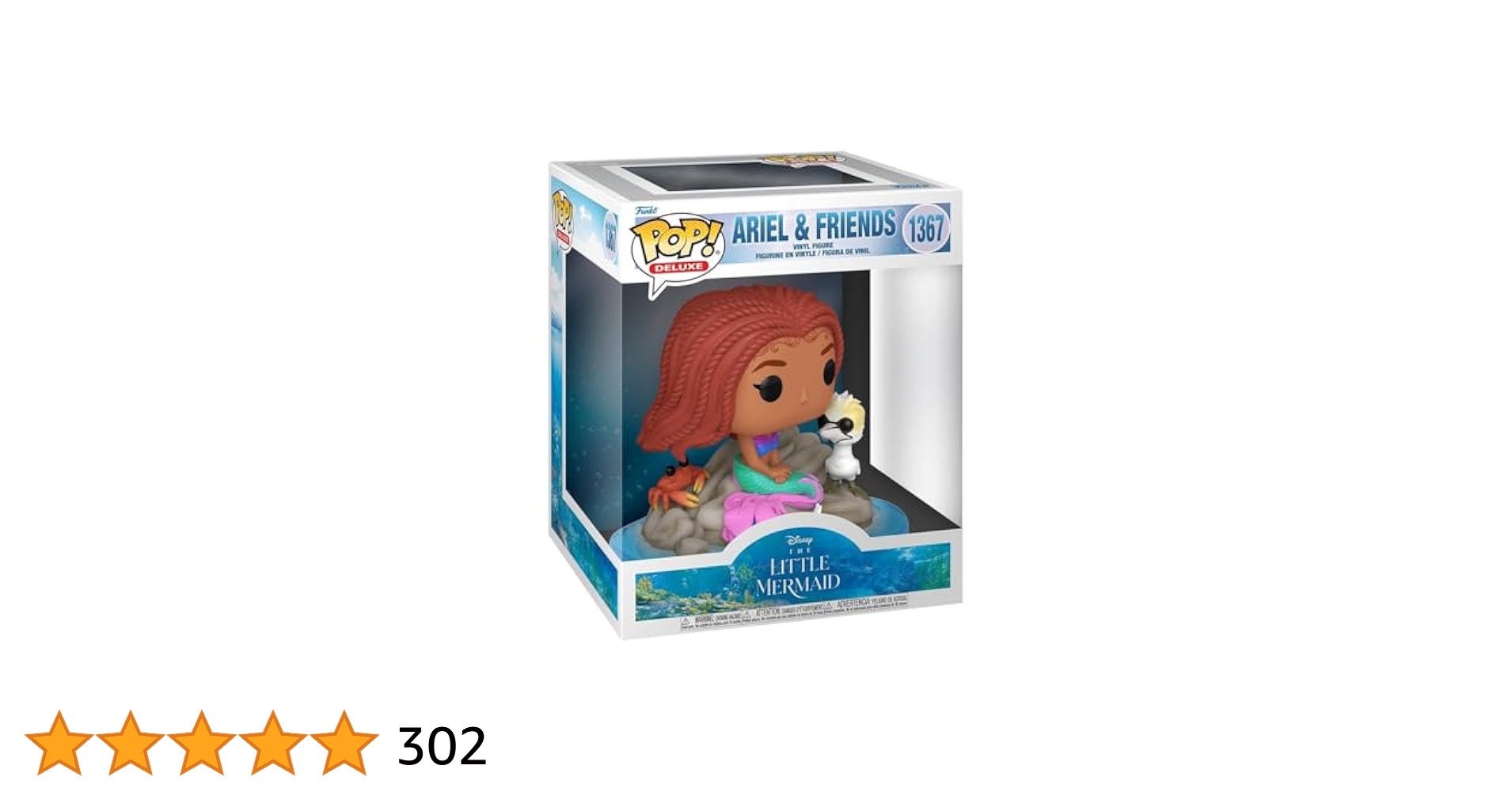 Funko Pop! Deluxe: Disney - The Little Mermaid, Ariel