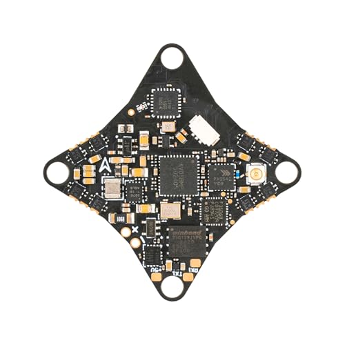 BETAFPV Air 5IN1 Brushless Flight Controller 1S AIO Lightweight FC Built-in Serial ELRS RX with G473 CPU 16MB BlackBox BB51 Bluejay 96K ESC OSD Chip External UART Port for 1S FPV Whoop Quadcopter-ELRS