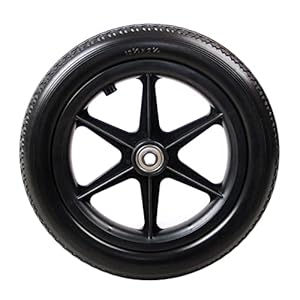 XYJYPA Rolstoel Voorwielen,Rolstoel Wielen,12 Inch Rolstoel Voorwielen,Rolstoel Voorwiel Rollator Wiel Vervanging,Rubber…