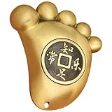 Statue de pied en cuivre – avec un design élégant et raffiné, la décoration délicate du pied est créative et d'inspiration chinoise