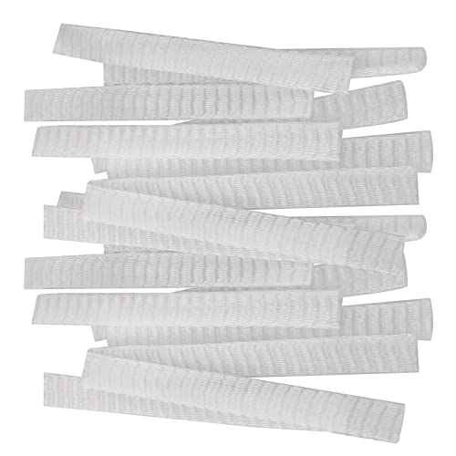 100 Pieces Makeup Brush Protectors Expandable Makeup Brush Nets Reusable Makeup Brush Meshes For Women And Girls Storing Cosmetic Brushes #TOP6