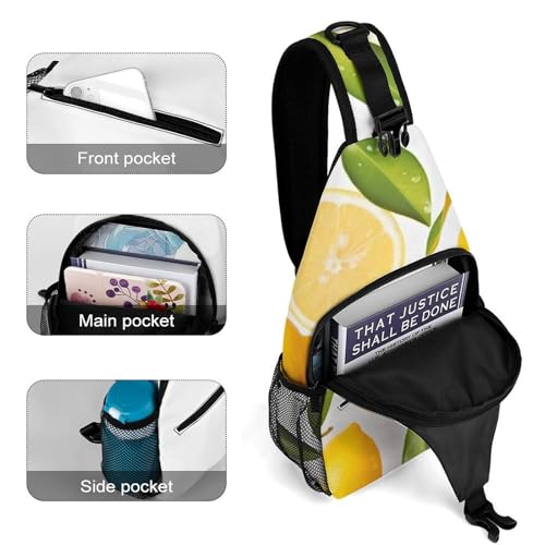 Morrales tipo sling Fresh Lemon para senderismo y día miniatura 4
