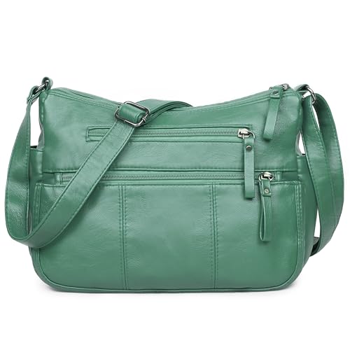 VOLGANIK ROCK Purses for Women Soft PU Leather Shoulder Bag Ladies Crossbody Purse and handbags Lightweight Pocketbook