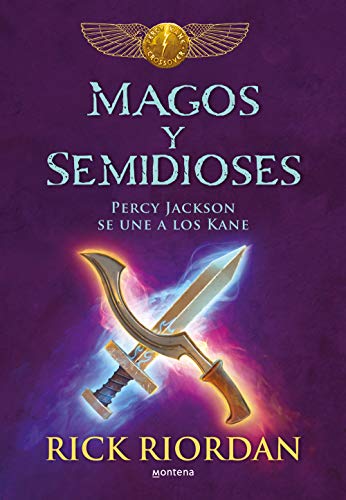 Portada de MAGOS Y SEMIDIOSES Percy Jackson se une a los Kane