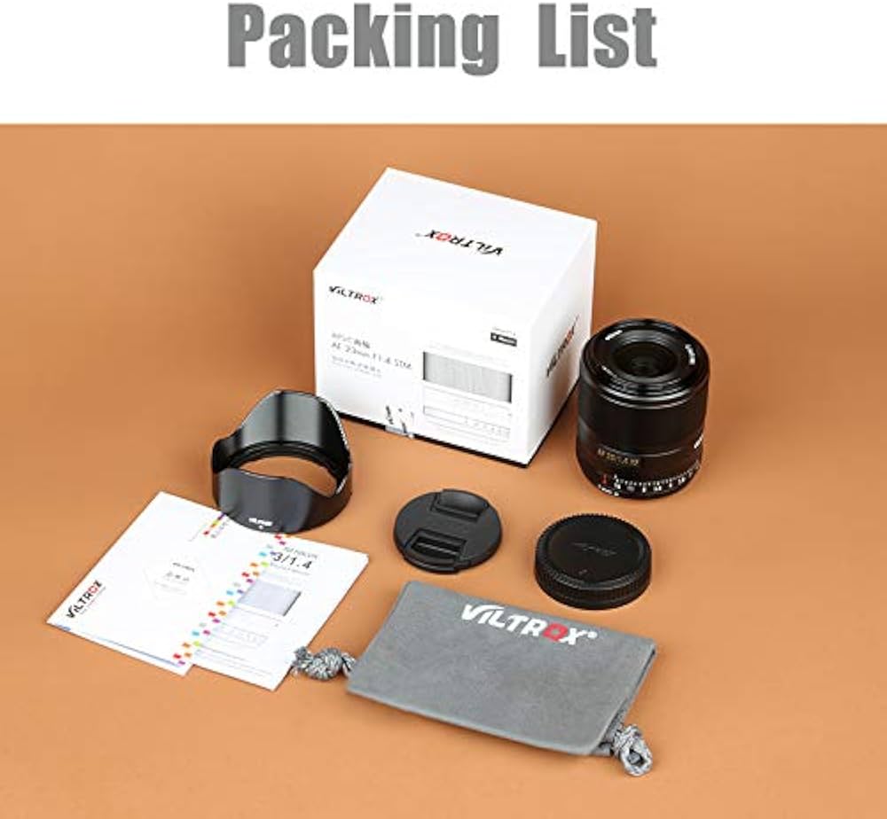 Viltrox 23mm F1.4 STM Autofocus Large Aperture APS-C Lens for
