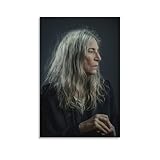 AOMEIKE Patti Smith Posters Wall Art Painting Canvas Gift Living Room Prints Bedroom Decor Poster Artworks 08x12inch(20x30cm)