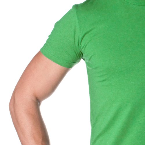 Next Level Mens Premium Fitted CVC Crew Tee (N6210) Kelly Green s