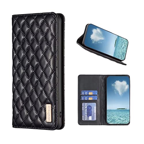 Coque para A IP 15 Funda de teléfono, A IP 15 Cubierta magnética Oscura Funda Protectora-Negro
