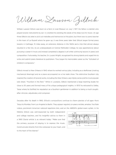 William Gillock Recital Collection: Intermediate to Advanced Level - Image 9