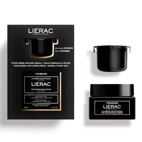 Lierac - Lierac Premium The Voluptueuse Cream Crema Viso Antietà e Antirughe 50ml + Ricarica - 950485223