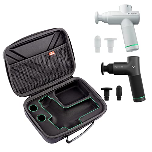 POKOTO Case for Hypervolt GO 2/Hypervolt GO, Waterproof Shock Resistant Carrying Case for Hyperice Hypervolt GO2/ Hyperice Hypervolt GO Massage Device(ONLY CASE)