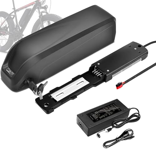HJGHY B,52V 13Ah, Batería de Litio para Bicicleta eléctrica de Tubo Inferior de 48 V, 52 V, 13 Ah, 15,6 Ah, 18 Ah, 20 Ah, 23,8 Ah, 24 Ah.