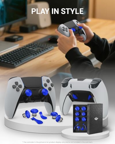 Image of Metal Thumbsticks & Back Paddles for PS5 Edge Controller