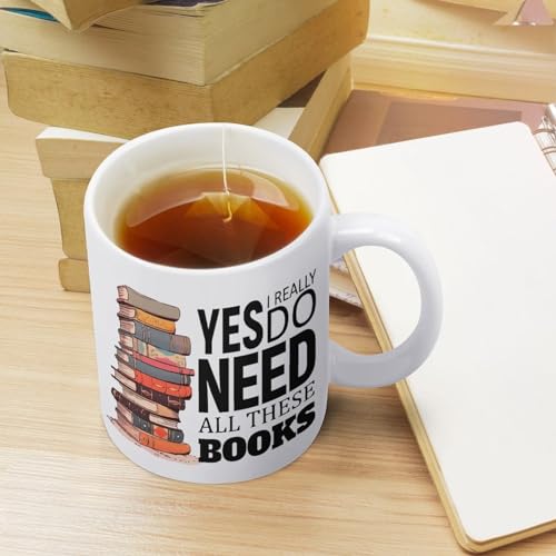 Taza de cerámica blanca para café 11 oz con diseño divertido miniatura 4