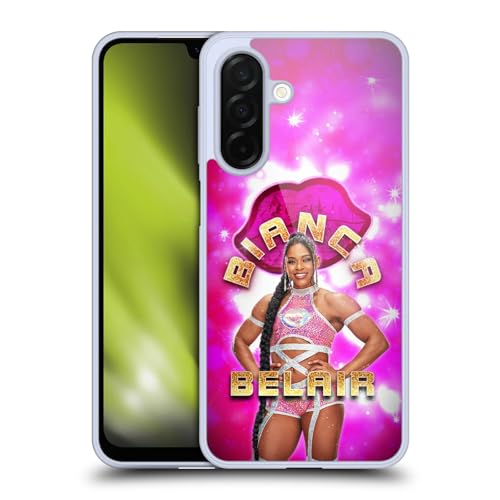 Head Case Designs Officially Licensed WWE Portrait Bianca Belair Gel Case [Military Grade Protection] Compatible with Samsung Galaxy A26 5G