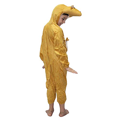 Image of Kaku Fancy Dresses Kangaroo International Animal Costume for Kids - Brown, 7-8 Years | Animal Fancy Dress for Boys & Girls