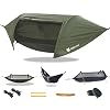 Night Cat Hammock Tent with Mosquito Net Waterproof Rain Fly for 1 Person Hiking Camping in the Garden Backyard Wild