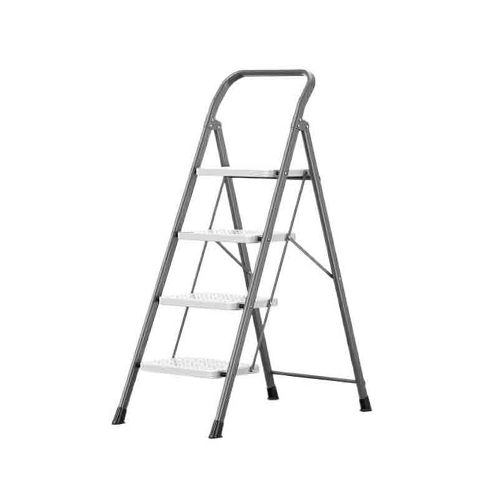 Ladder Ladder Household Folding Telescopic Indoor Multifunctional Climbing Thickened Staircase 3 Steps Small Bench(Large)