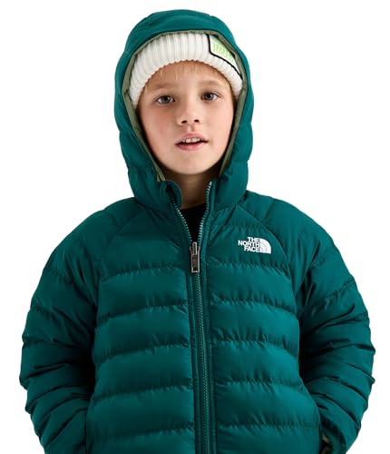 Image of The North Face Kids Reversible Perrito Insulated Hooded Jacket | 2 in 1 Winter Coat for Boys & Girls, Water Repellent