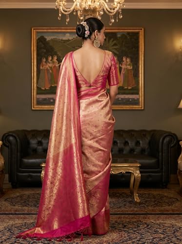 MIMOSA kanjivaram silk saree in art silk – image 3