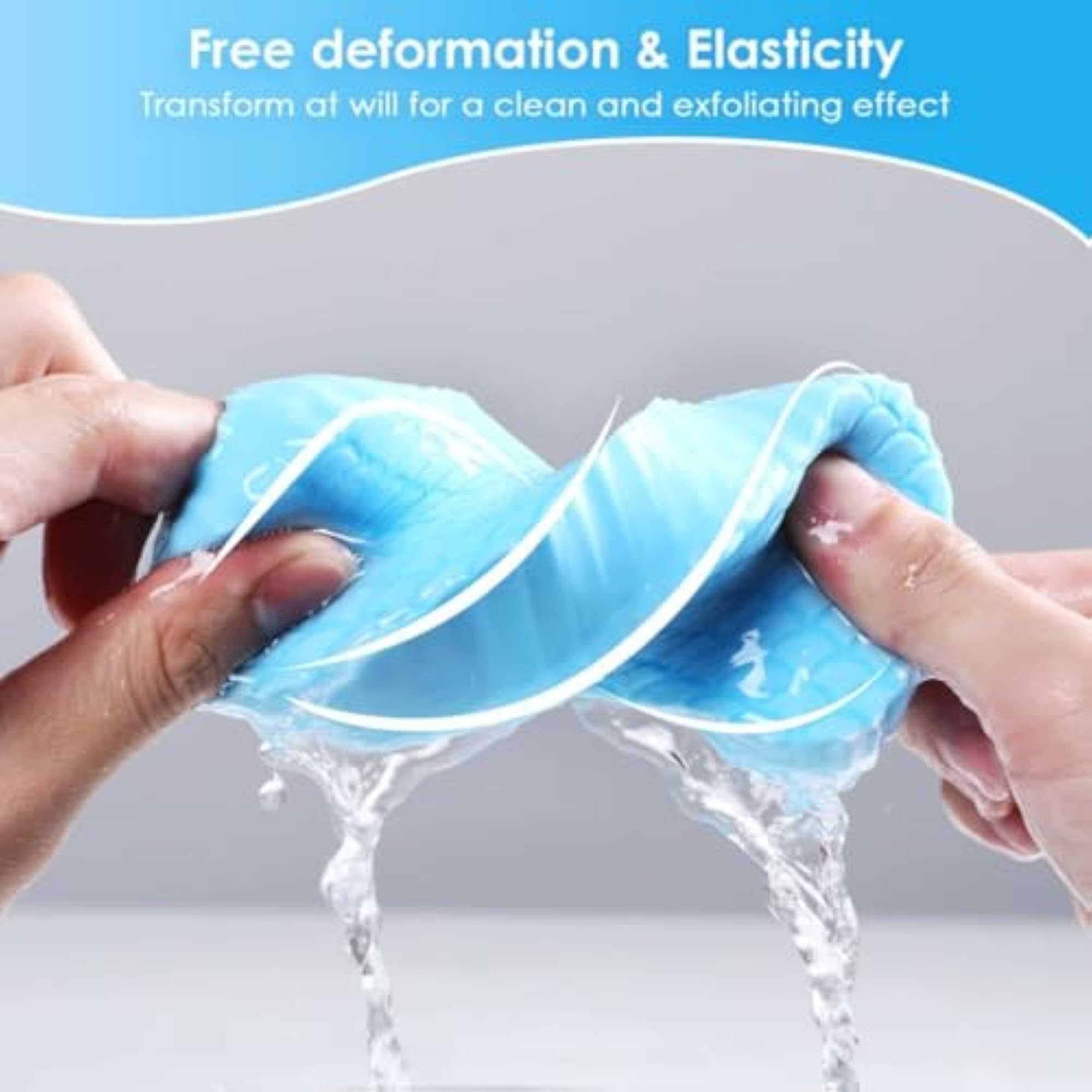 Baby Bath Sponge, Ultra Soft Body Scrubber for Kids