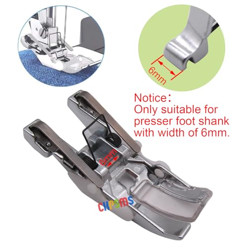 Pie prensatelas Walking Foot para máquina de coser miniatura 2