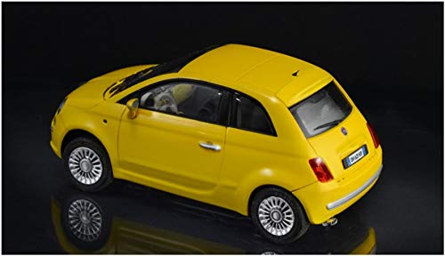 ITALERI 3647S - 1:24 Fiat "500" (2007), Modellbau, Bausatz, Standmodellbau, Basteln, Hobby, Kleben, Plastikbausatz, Unlackiert – Bild 5