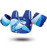 Toddler Swim Vest Swim Jacket Toddler Life Jacket 30-50 Lbs, US Coast Guard Approved Life Vest Ki...