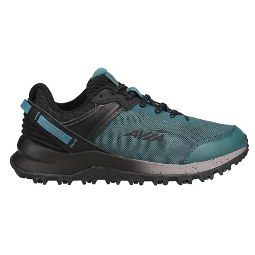 Avia Mens Avi-Ultra Trail Running Sneakers Shoes - Black, Green - Size 10.5 M