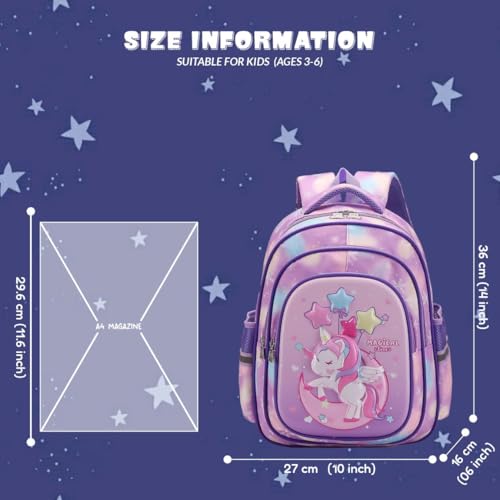 Image of Elios 3D Design Kids School Bag for Kids Age 3 to 6, Preschool Nursery and Grade 1 to 3 | Bags for Boys | Backpack for Girls | Picnic, Travel |Birthday, Diwali, Gifts for Kids