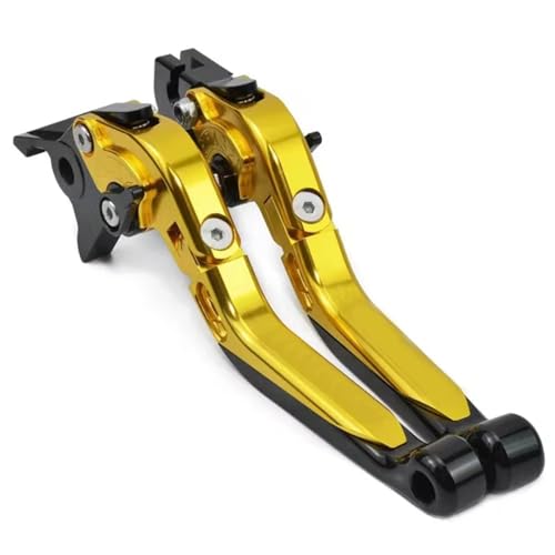 Nb`o[ Compatible With For Z800 2013-2016 For Z750 2007-2012p I[goCu[LNb`o[ ߉\ȃRg[nh CNC܂肽݃o[(Yellow)