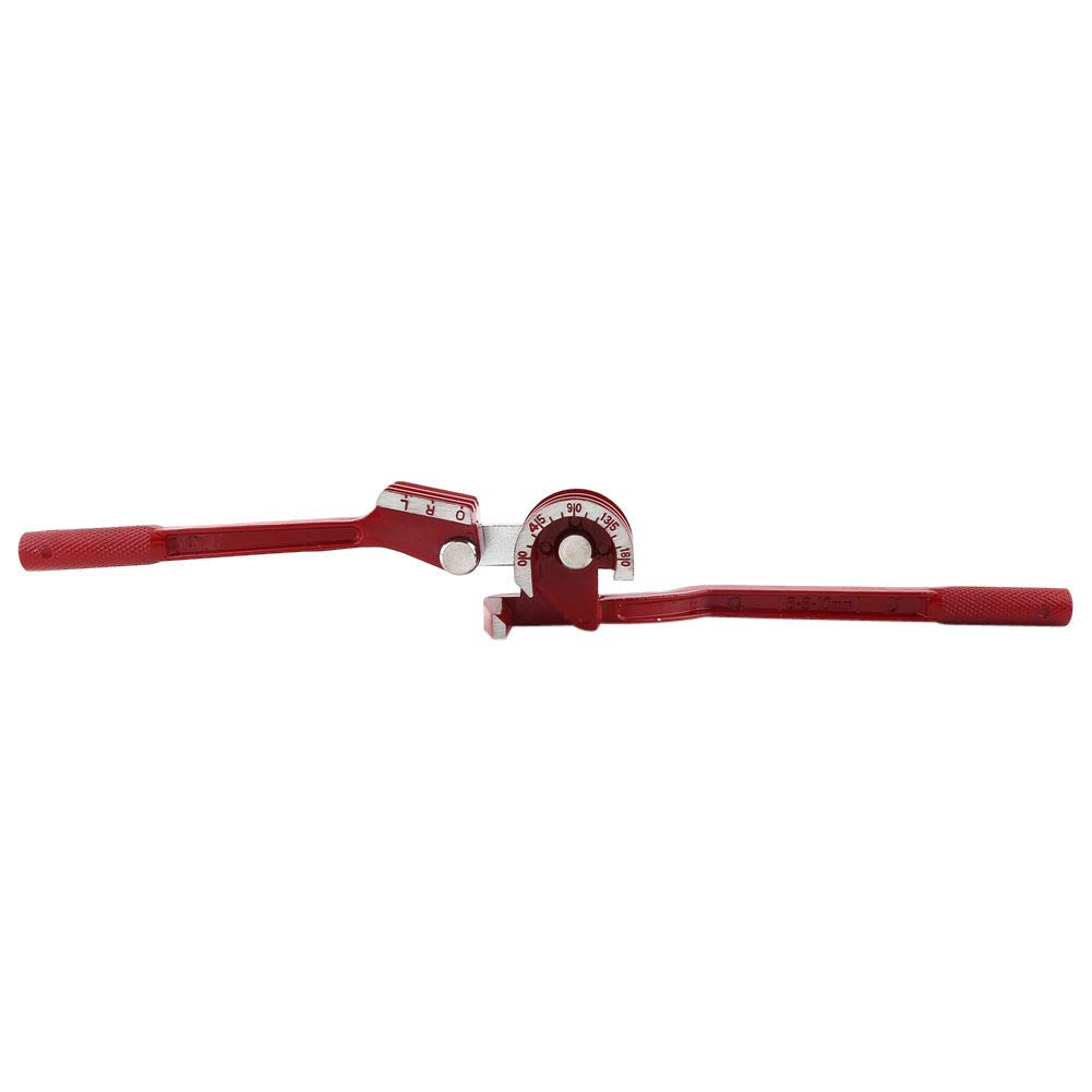 Esta dobladora de Tubos 3 en 1, Herramienta de Aluminio Resistente para Doblar tuberías de Cobre y Acero de 1/4, 5/16 y 3/8 de Pulgada, es Ideal para Aplicaciones automotrices y de climatiza