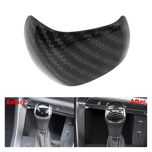 Capuchon de levier de vitesse carbone ABS et accessoires de personnalisation Q3