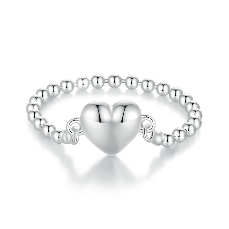 Bague de mariage argent 925 à perles d'éternité 2mm, cadeau idéal d'anniversaire