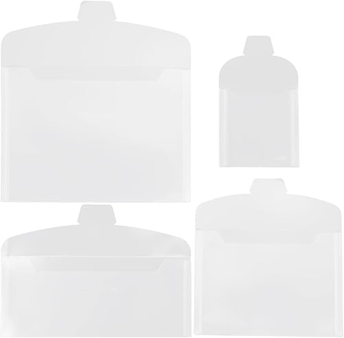 COHEALI 40 bolsillos para archivos bolsas para carpetas de documentos bolsas transparentes multifuncionales protectores de archivos organizador de