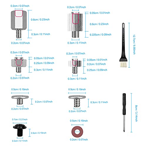 32 Stks PC Schroeven Standoffs Set voor M.2 NVMe SSD Montage Schroeven Case voor MSI ASUS of Gigabyte Moederbord - Image 8