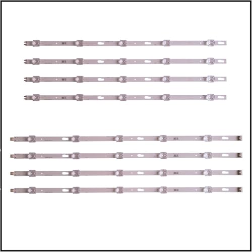 TIPO : DLED Generico KIT 8 BARRE LED TV PER SAMSUNG UE55AU7170 UE55AU7170U UE55AU7170UXZT