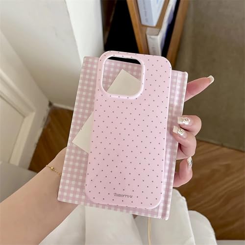Coque de protection iPhone 17 Pro souple rose esthétique de 6,3 pouces