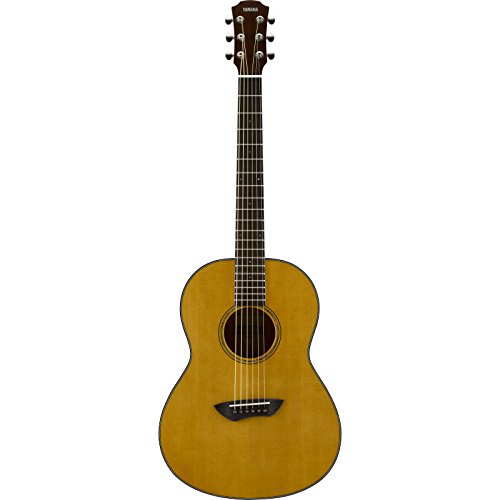 Yamaha CSF1M Guitarra Acústica con sonido potente y de riqueza armónica, aspecto elegante, adecuada para viajar, color Madera natural