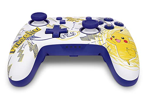 Manette sans fil améliorée PowerA Nano pour Switch - Pokémon : Pikachu School Days