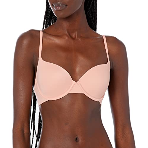 Hanes Womens Eco Luxe Lightly Lined T-Shirt Underwire Dhy206 T Shirt Bra, Pink Gleam, 36C Us #TOP24