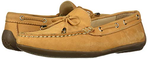 Image of Driver Club USA Kids' Genuine Leather Made in Brazil Nantucket 2.0 Tiebow Driver Loafer