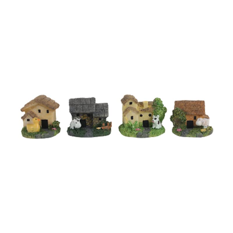 Wonderland Resin Miniature House with Animals (Set of 4) (B0BSH4GSRY) Amazon Price History, Amazon Price Tracker
