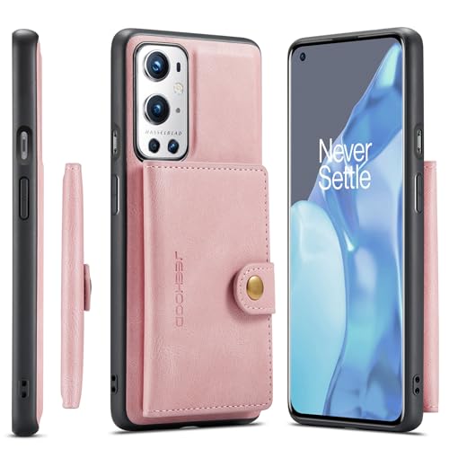Étui portefeuille OnePlus 9 avec béquille idéale pour regarder des vidéos en voyage