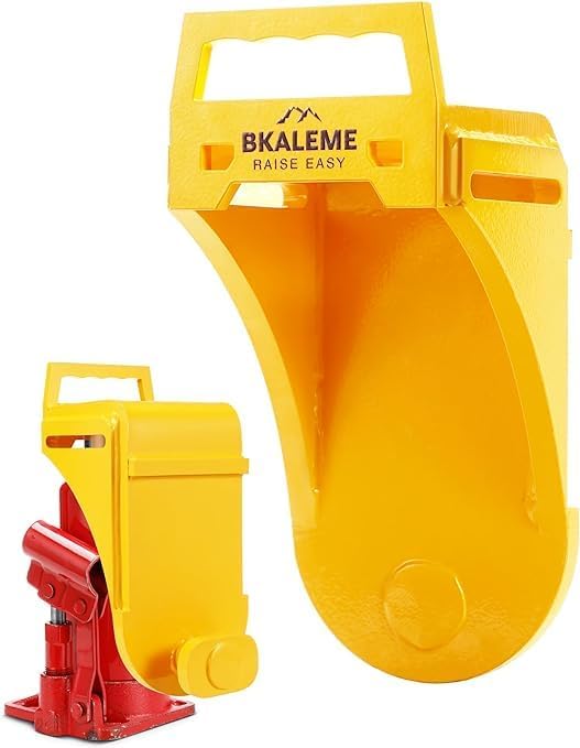 Shipping Container Jack Lug - 80000 LBS Capacity Leveling Attachment, Enhanced Stability with Thick High-Carbon Steel, Easy-Grip Handle, Ideal for Sea Cans & Container Homes Booster Leveler