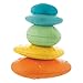 Chicco Stone Balance, Gioco Impilabile con 5 Pietre di Colori, Forme e Dimensioni Diverse, Realizzato in Plastica Riciclata, Made in Italy - Giochi Educativi 6 Mesi - 3 Anni