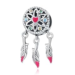 Heart - Feather Charms