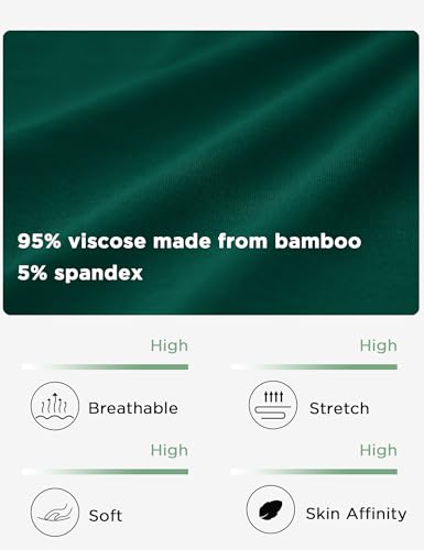 Image of GYS Pajama Shorts for Women - Viscose Made from Bamboo, Soft Sleep Shorts Casual Lounge Shorts Pj Bottom