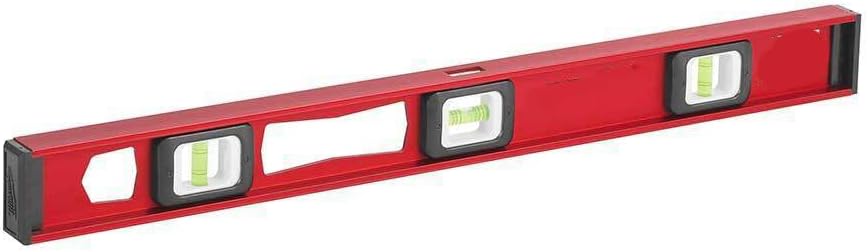 MLIBM24 for Milwaukee 24"" Heavy Duty Frame All Metal Magnetic I-Beam Level, Red